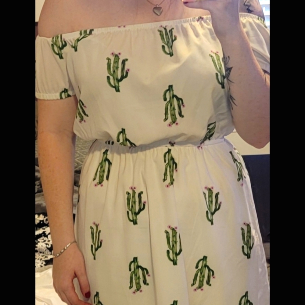 Wrangler Catus off the Shoulder Dress